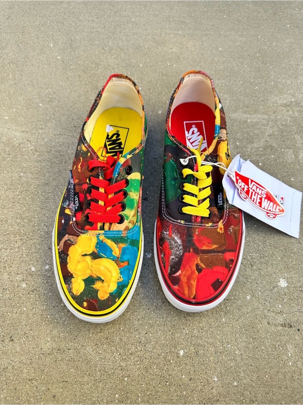 Vans x MOCA Brenna Youngblood Democratic Dollar 2015 Shoes NWT- Wom 10 Mens 8.